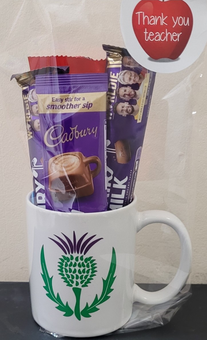 Best Teacher Scottish Cup Set